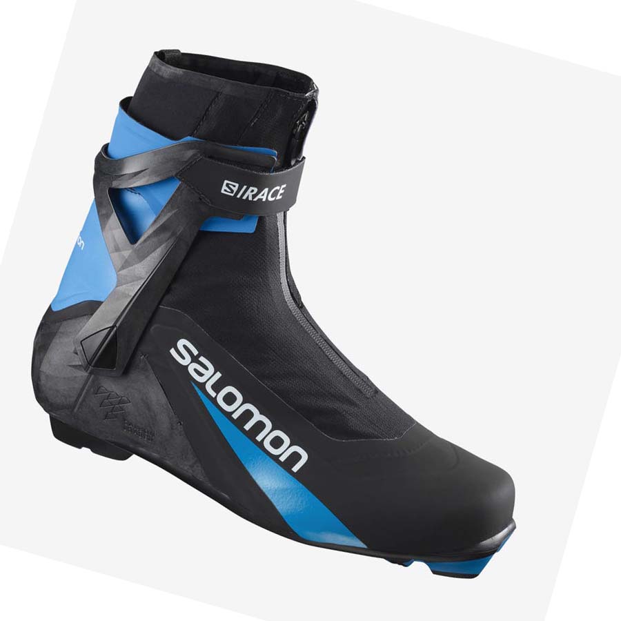 Salomon S/RACE CARBON SKATE PROLINK Síbakancs Férfi Fekete Kék | HU 2741JPQ